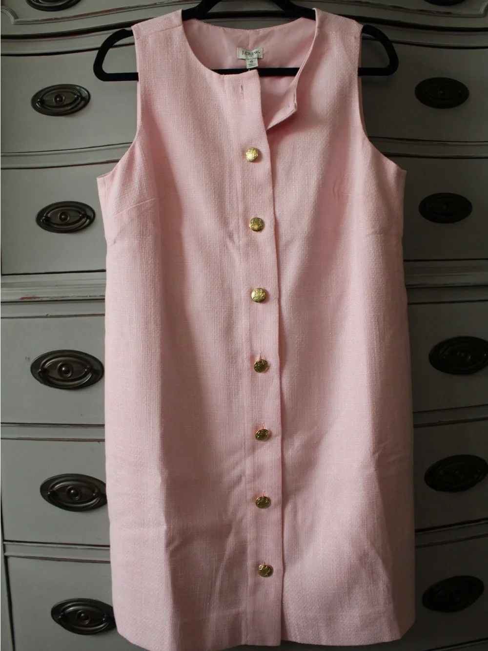 J. Crew sleeveless shift